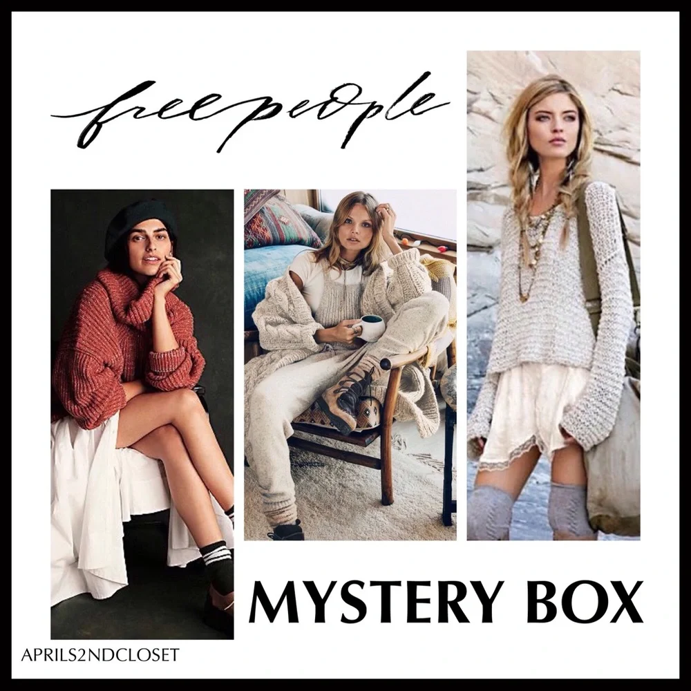 FREE PEOPLE BOHO MYSTERY BOX A2C - Picture 1 of 16